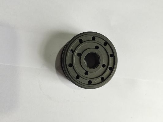 Amortisör kullanılan teflon bantlı Sinter Metal Piston Otomobil Geniş Yivli Piston