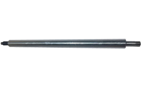 HRC42 - 45 Sert Kromlu Amortisör Piston Mili 390mm Uzunluk 25mm Kaplamalı