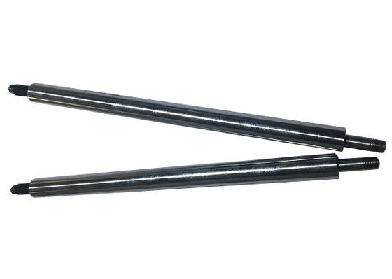 HRC42 - 45 Sert Kromlu Amortisör Piston Mili 390mm Uzunluk 25mm Kaplamalı