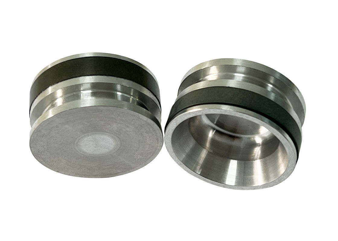 Yüksek Dayanıklılık Özel Tasarımlı Bantlı Piston Fe C Cu Temelli Malzemelerle Ve Doldurulmuş PTFE